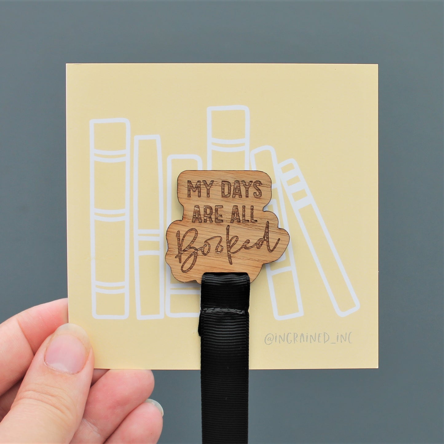 My Days Are All Booked Bookmark