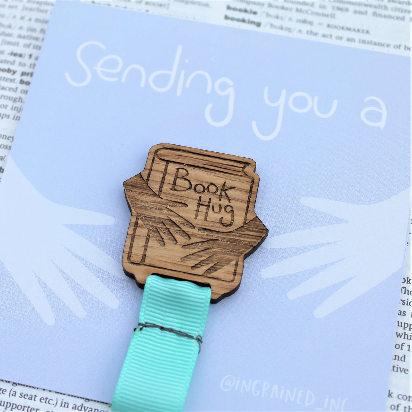 Book Hug Bookmark