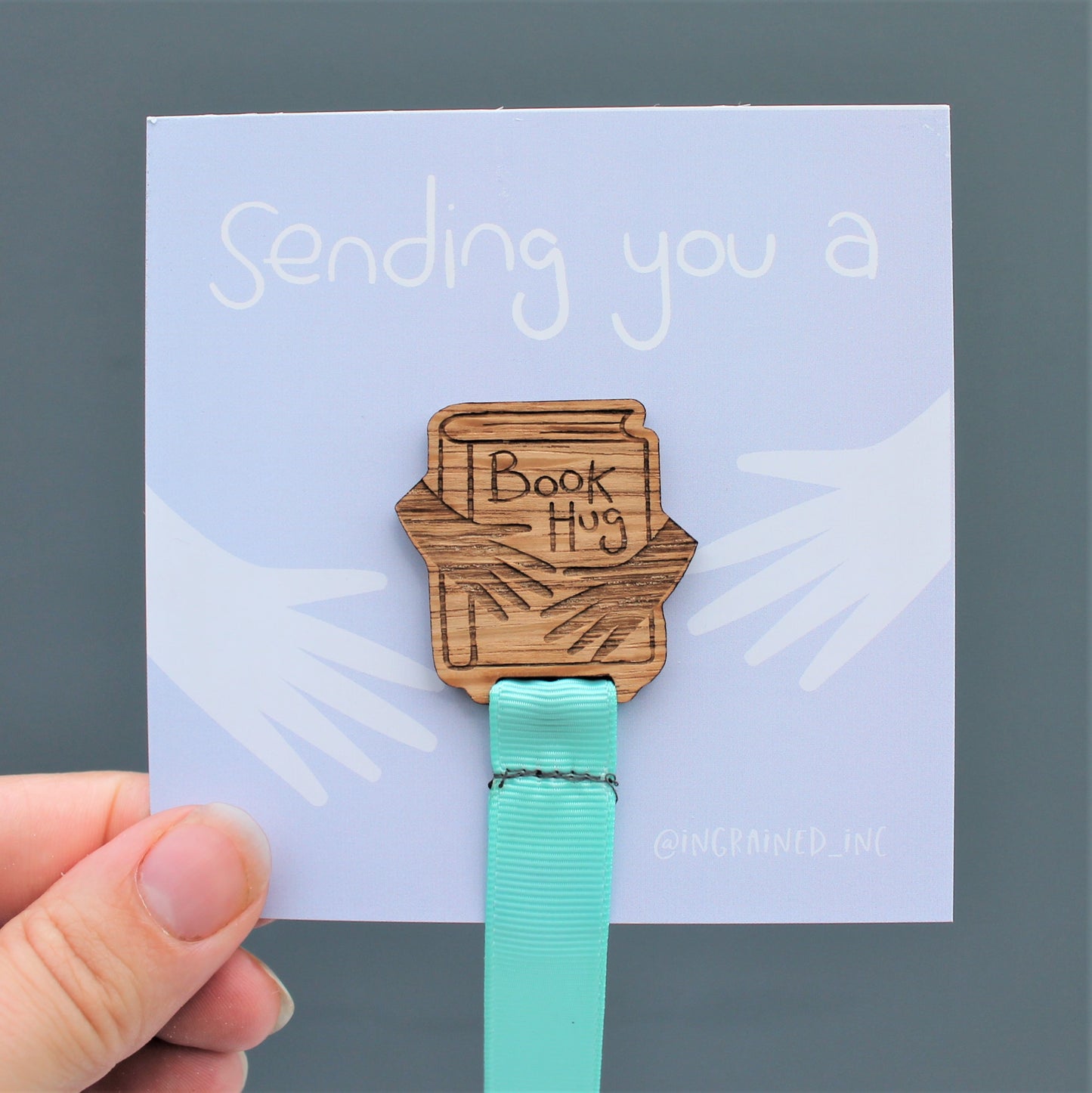 Book Hug Bookmark