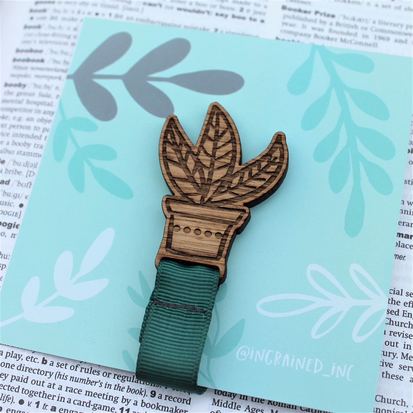 Houseplant Bookmark