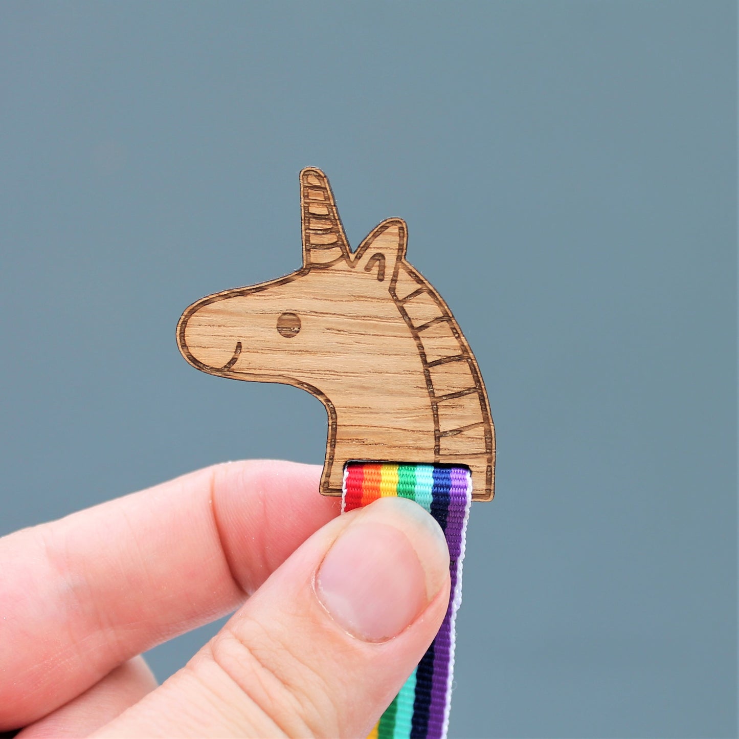 Rainbow Unicorn Bookmark