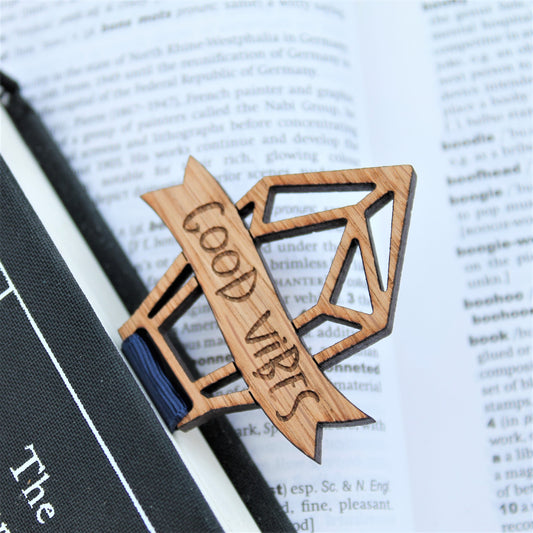 Good Vibes Crystal Bookmark