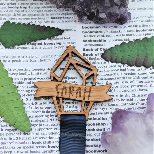 Customised Crystal Bookmark