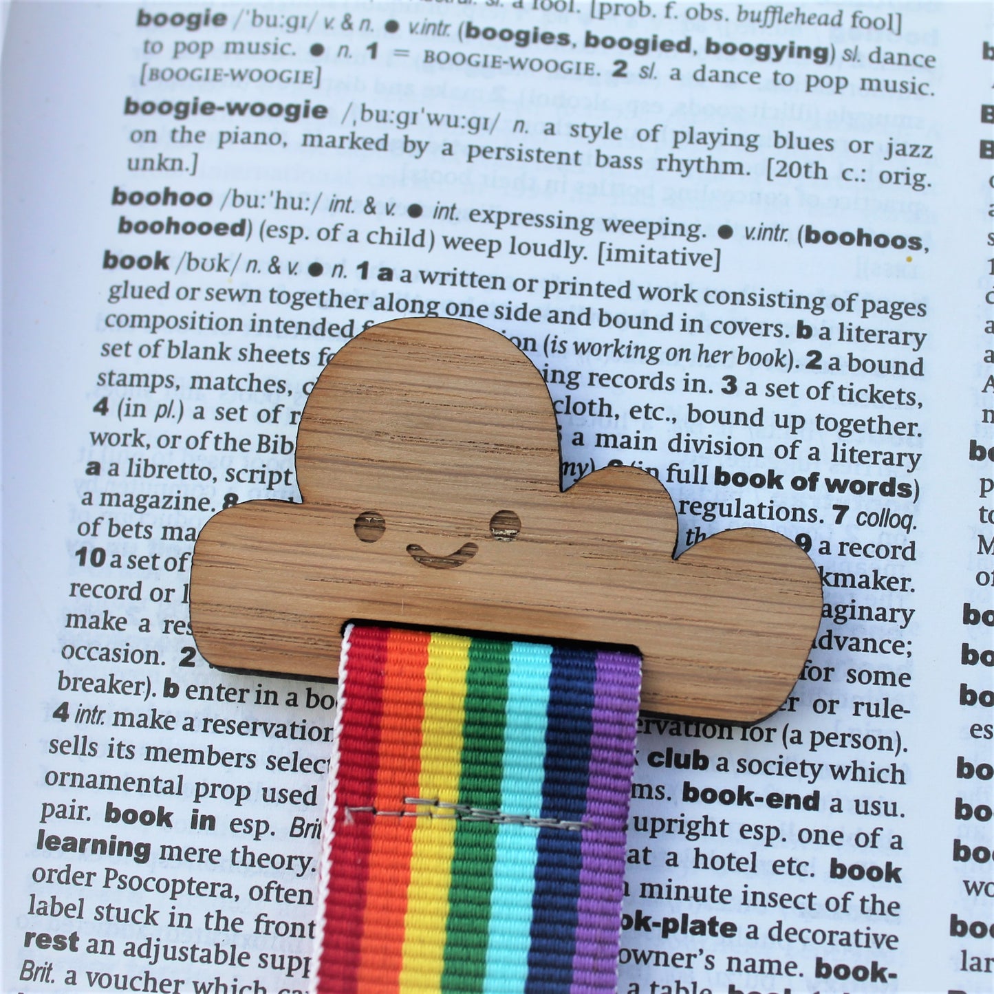 Rainbow Cloud Bookmark