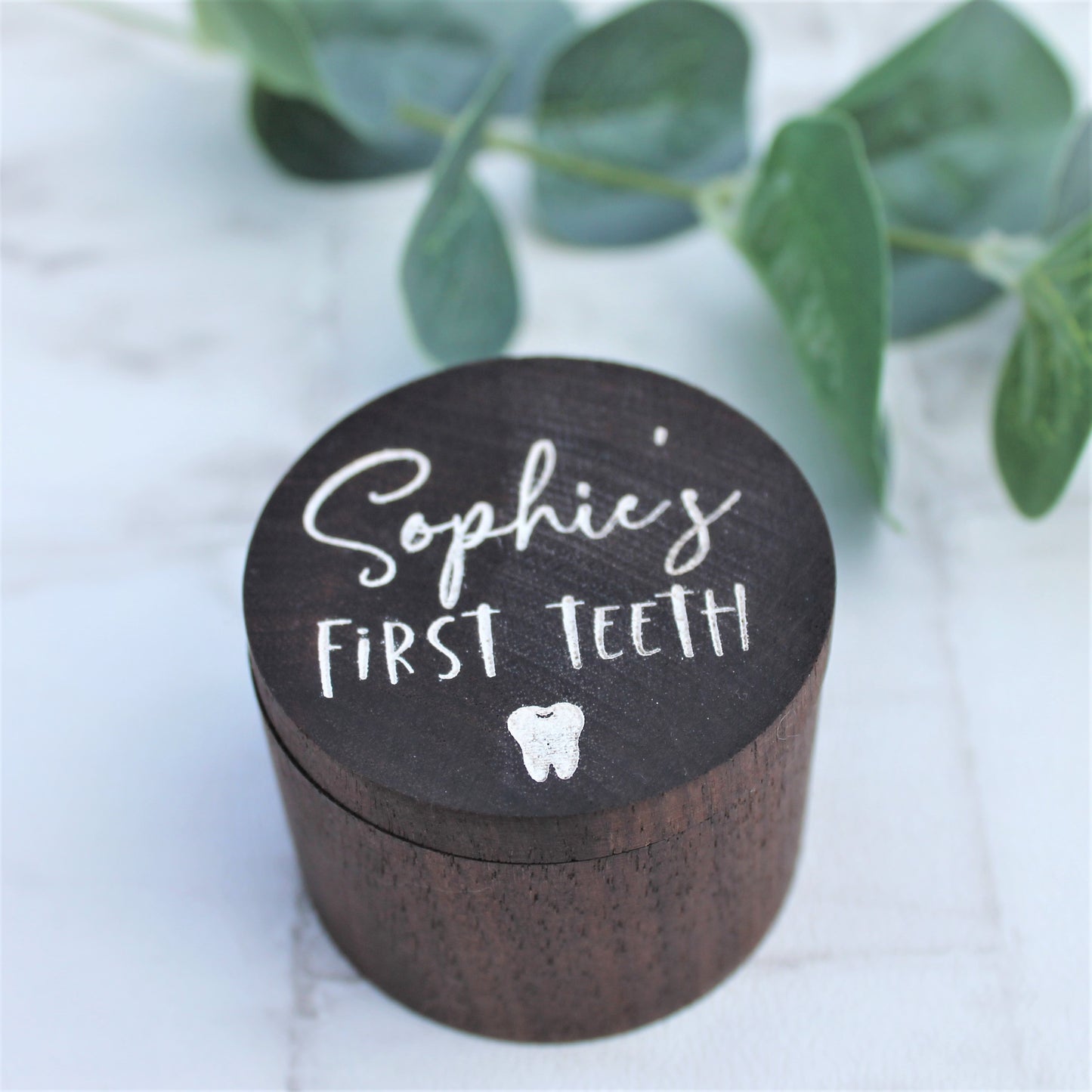 Personalised First Tooth Keepsake Box