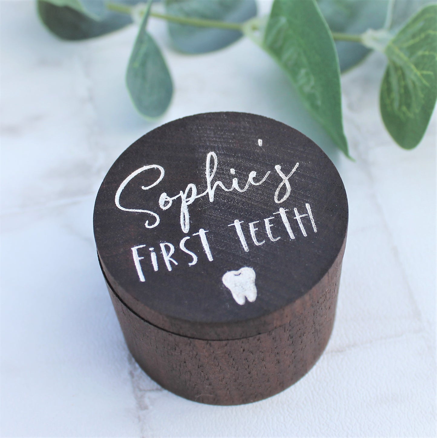 Personalised First Tooth Keepsake Box