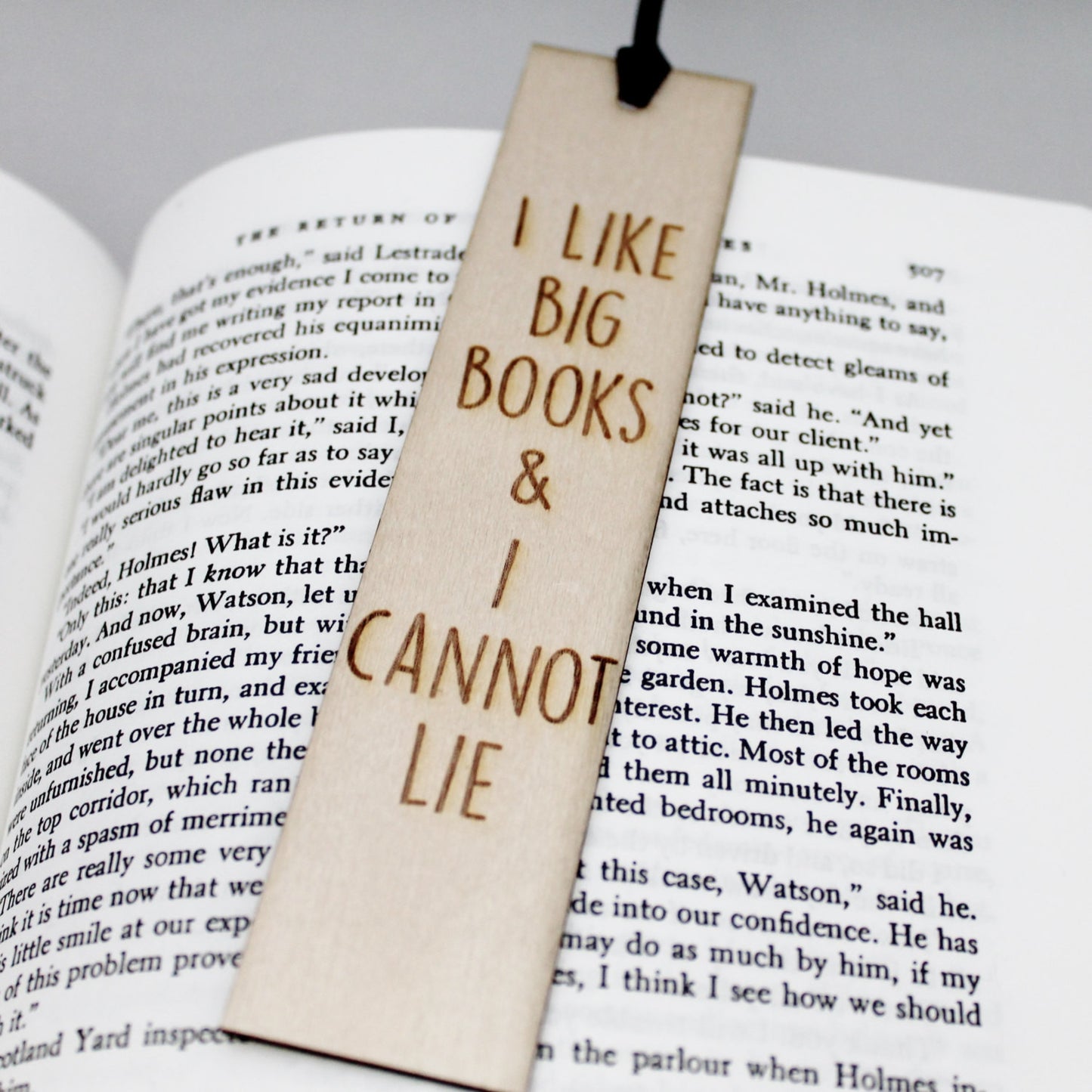 I Like Big Books and I Cannot Lie Funny Bookmark