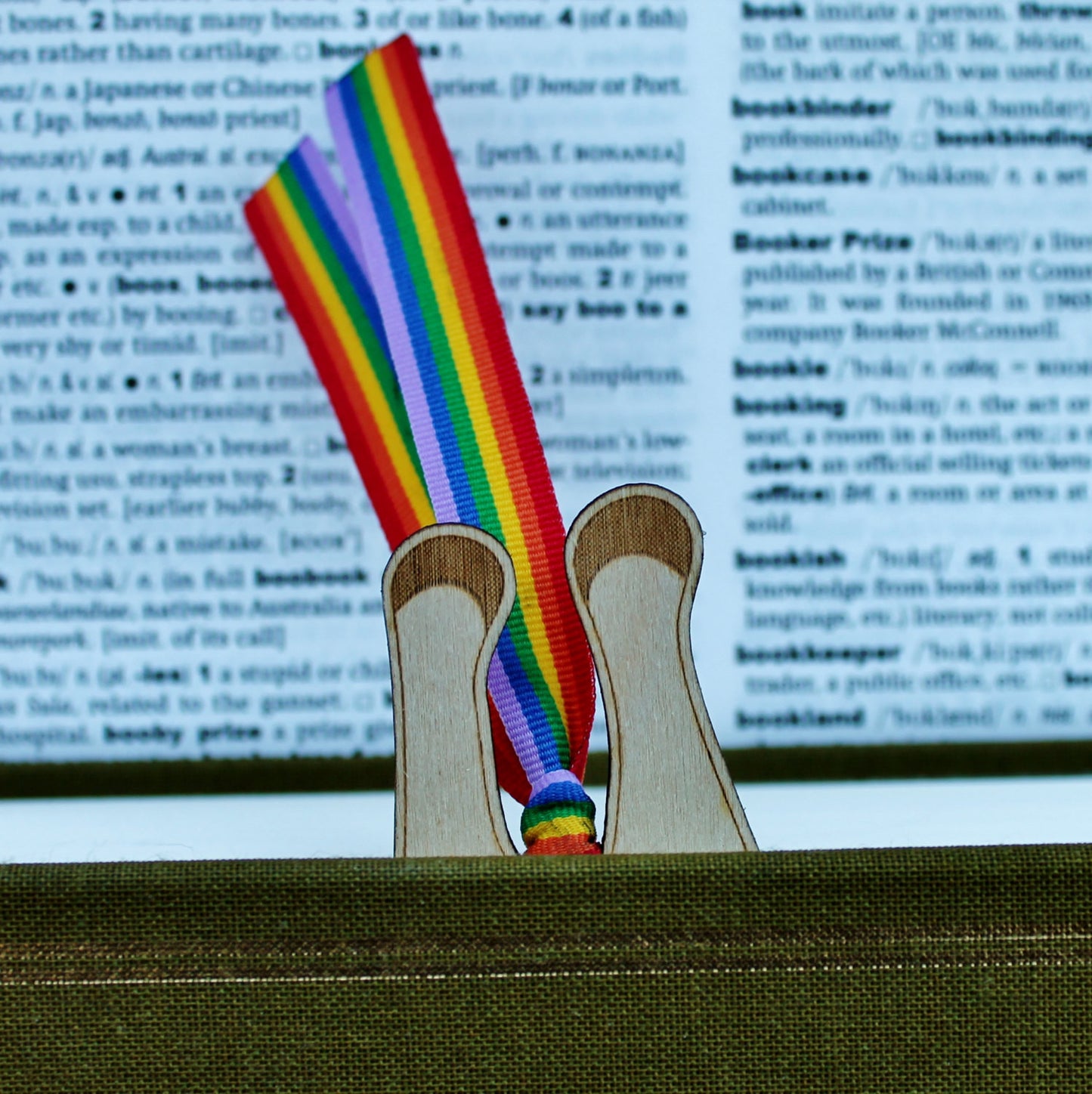 Unicorn Wooden Bookmark