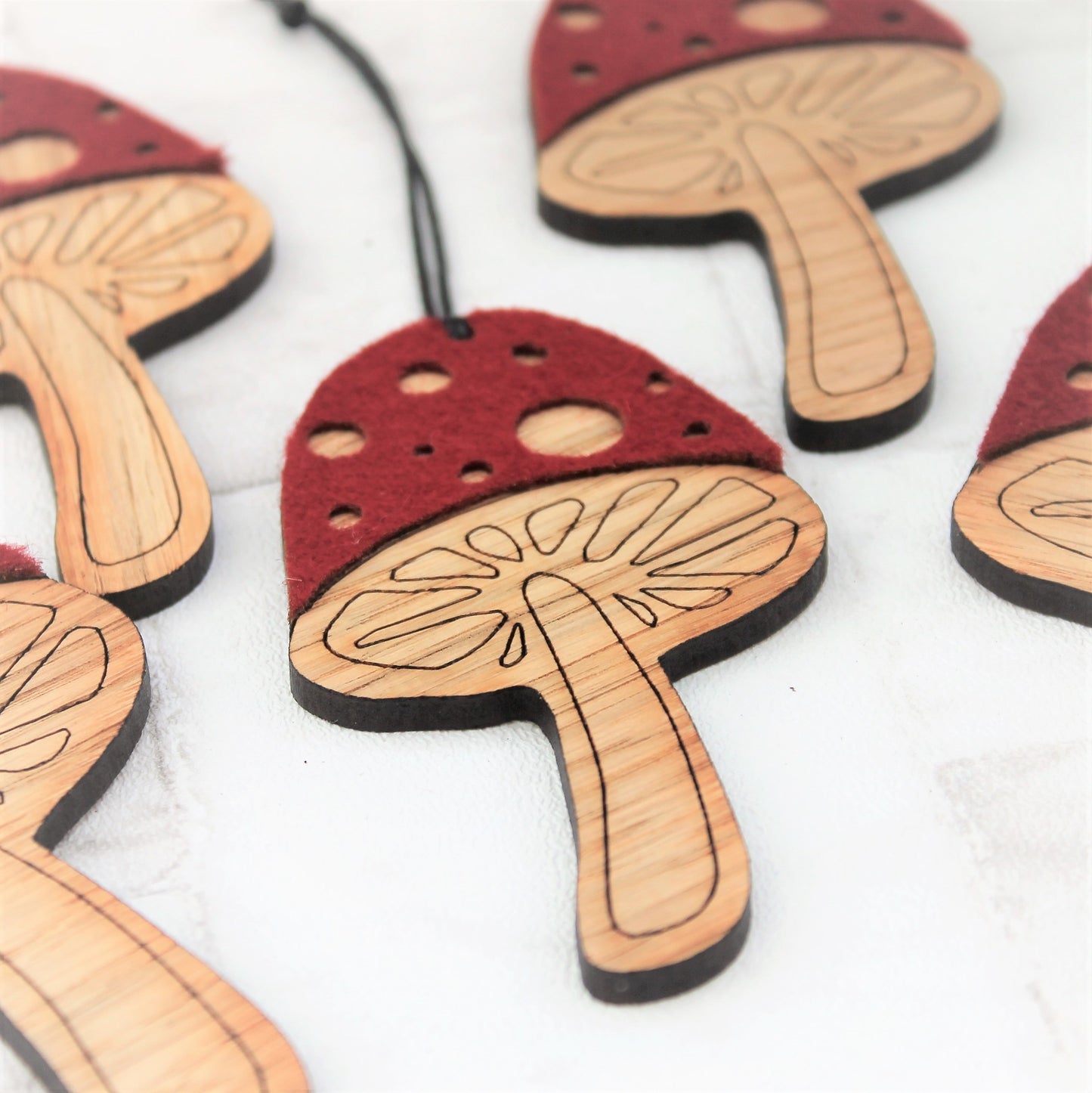 Toadstool Bauble Set