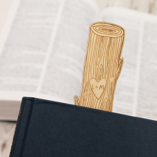 Tree Carving Bookmark