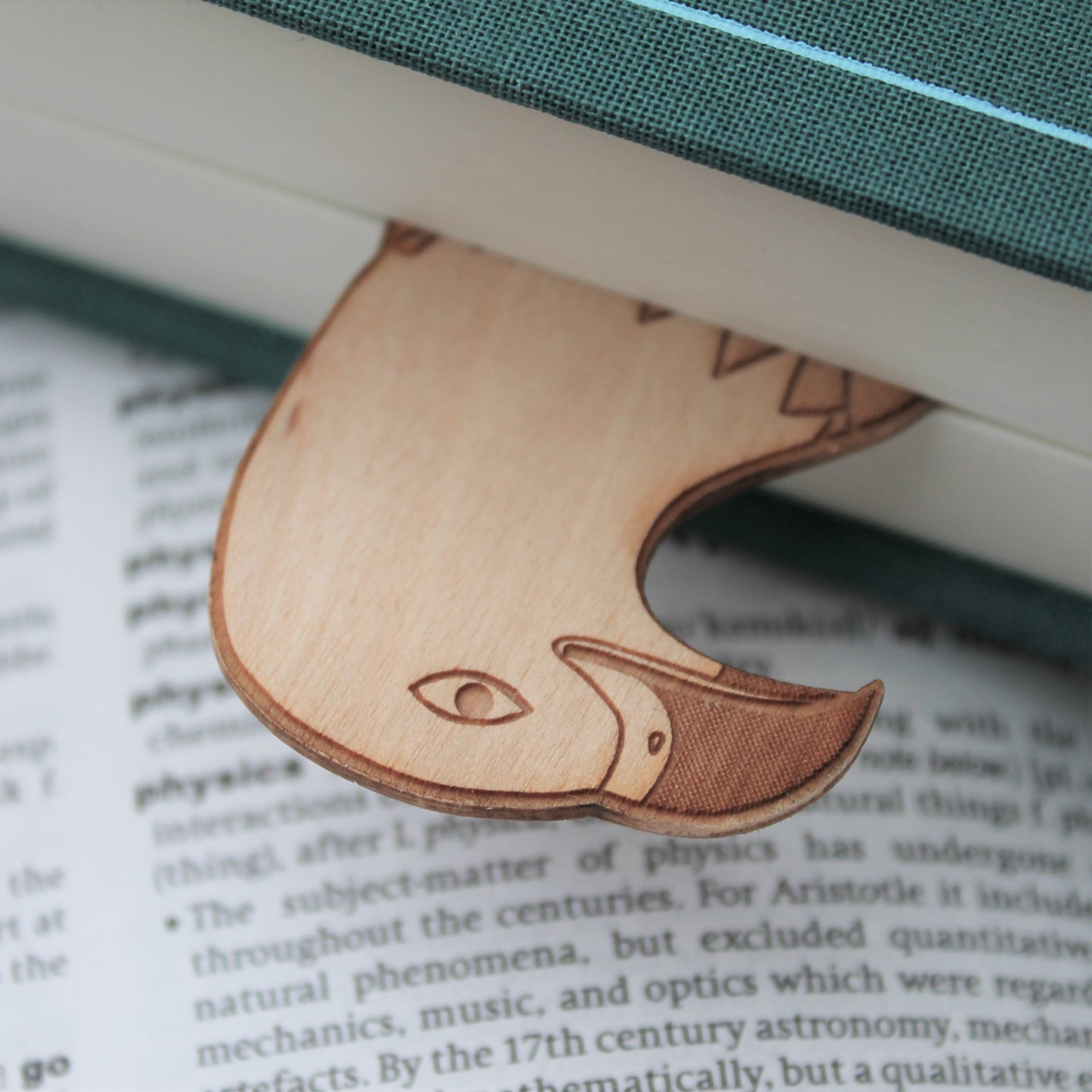 Wooden Eagle Bookmark