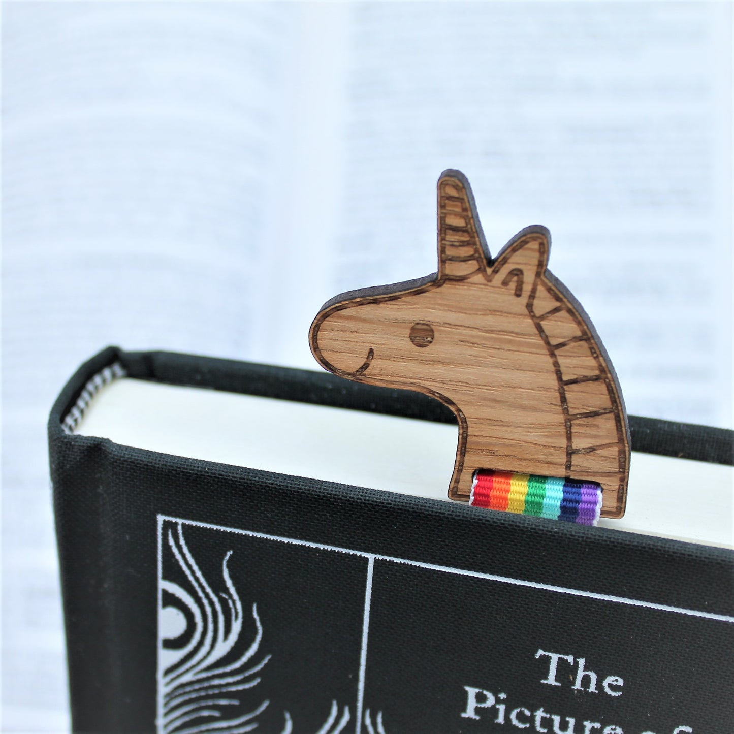 Rainbow Unicorn Bookmark