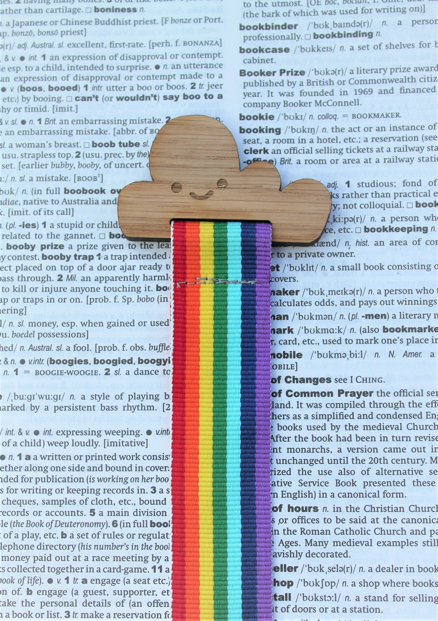 Rainbow Cloud Bookmark