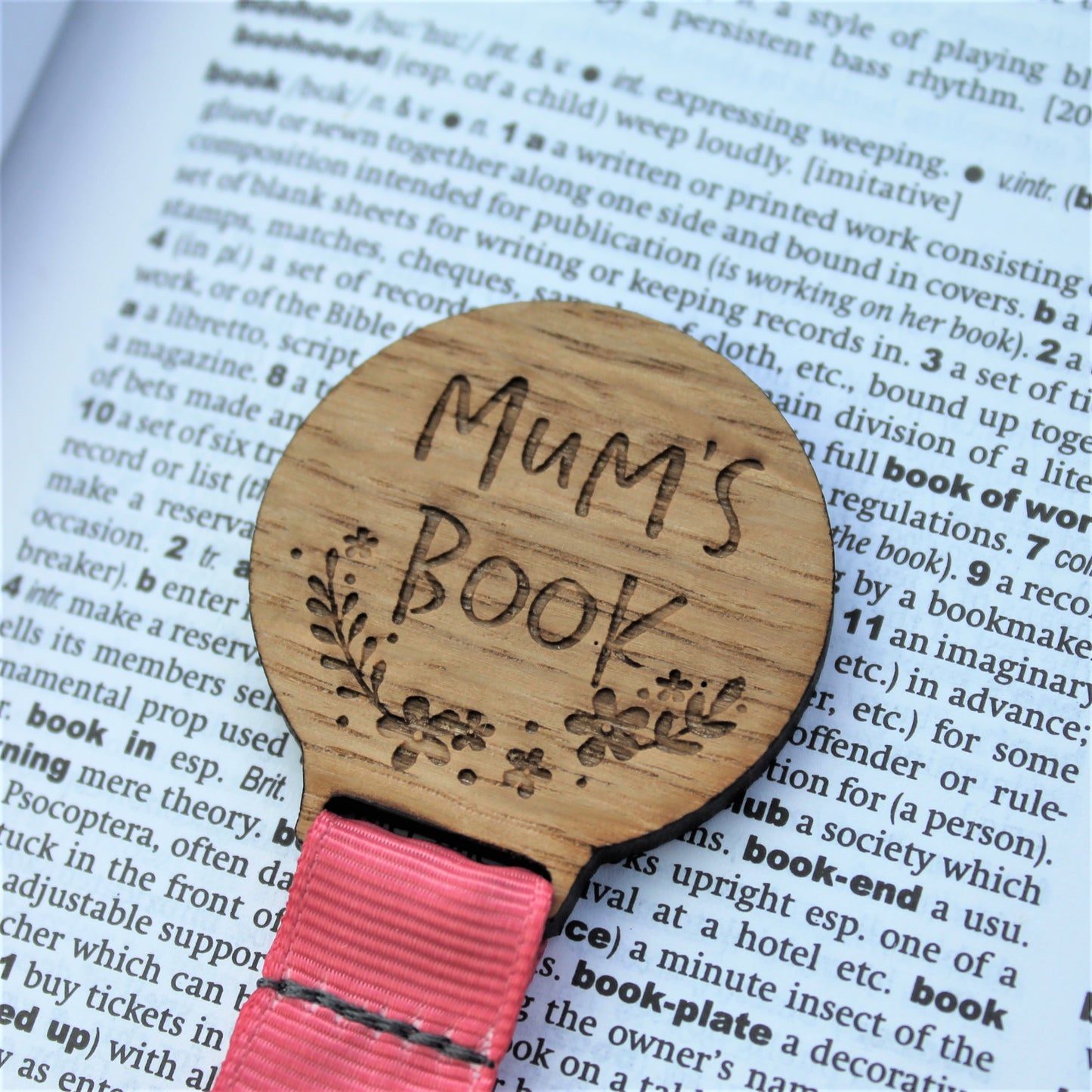 Mum's Book Bookmark